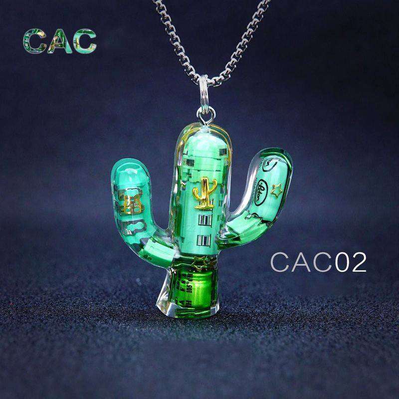 "Cyber Chic"Alternative Cactus Necklace