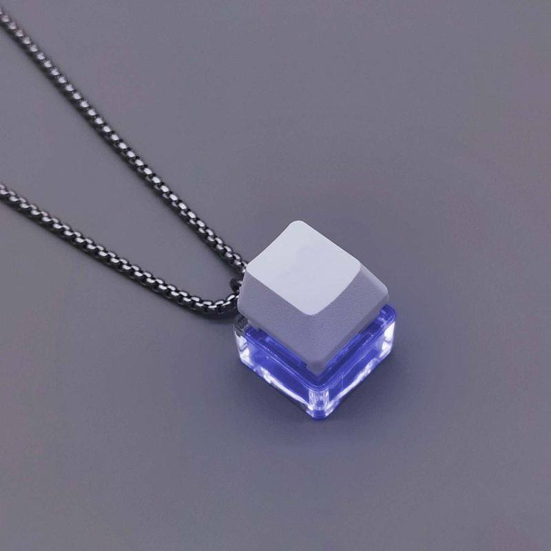 "Cyber Chic" Unzip Mechanical Keyboard Necklace