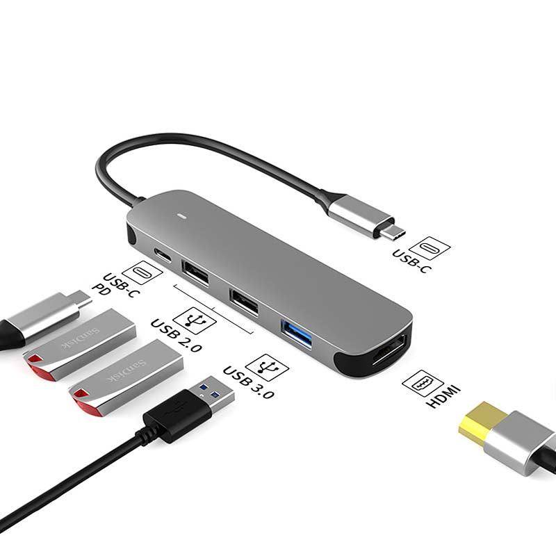 "Cyber" Wireless Charging USB 3.0 HUB Dock