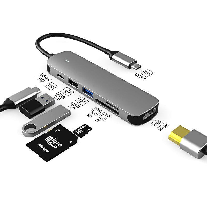 "Cyber" Wireless Charging USB 3.0 HUB Dock