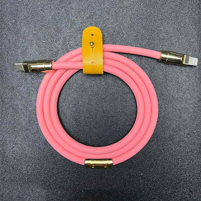 "Easter Golden Chubby" Custom Gilded Fast Charge Cable