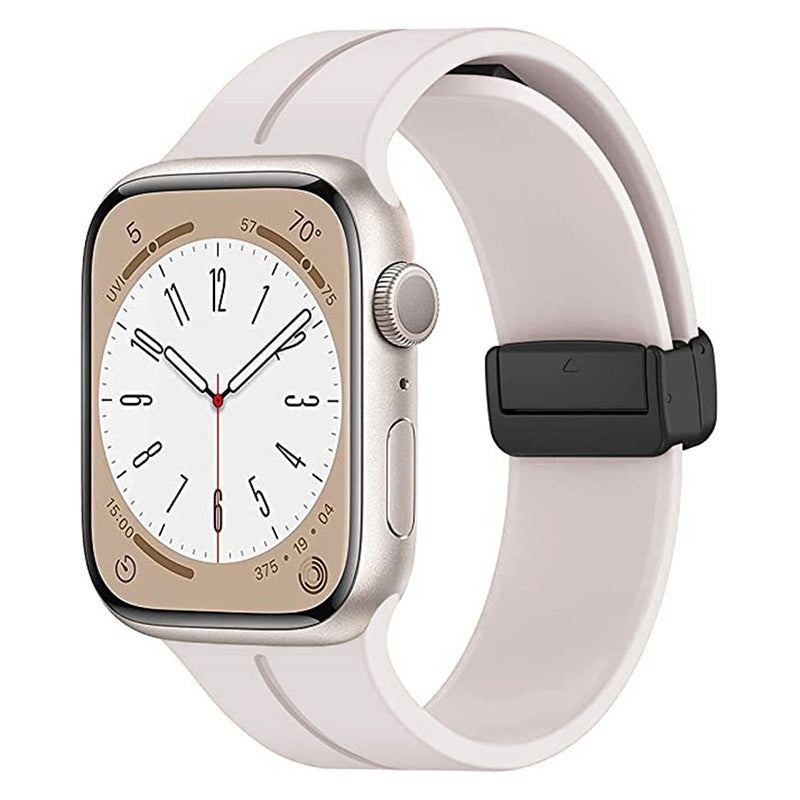 "Foldable iWatch Strap" Magnetic Silicone Loop For Apple Watch