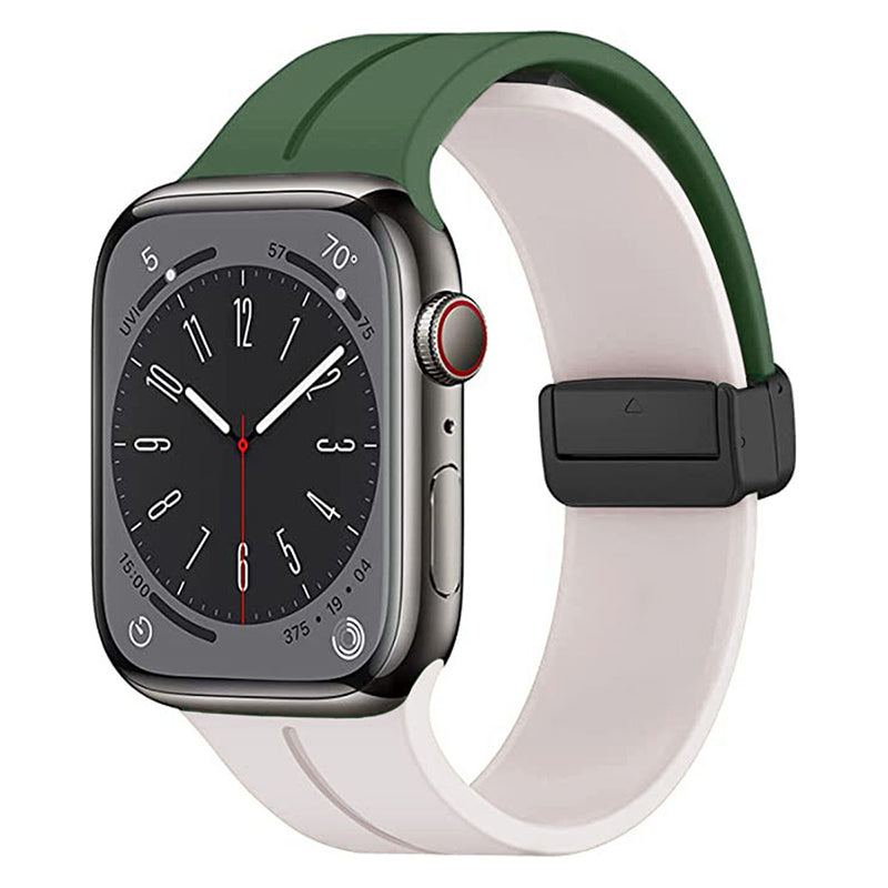 "Foldable iWatch Strap" Magnetic Silicone Loop For Apple Watch