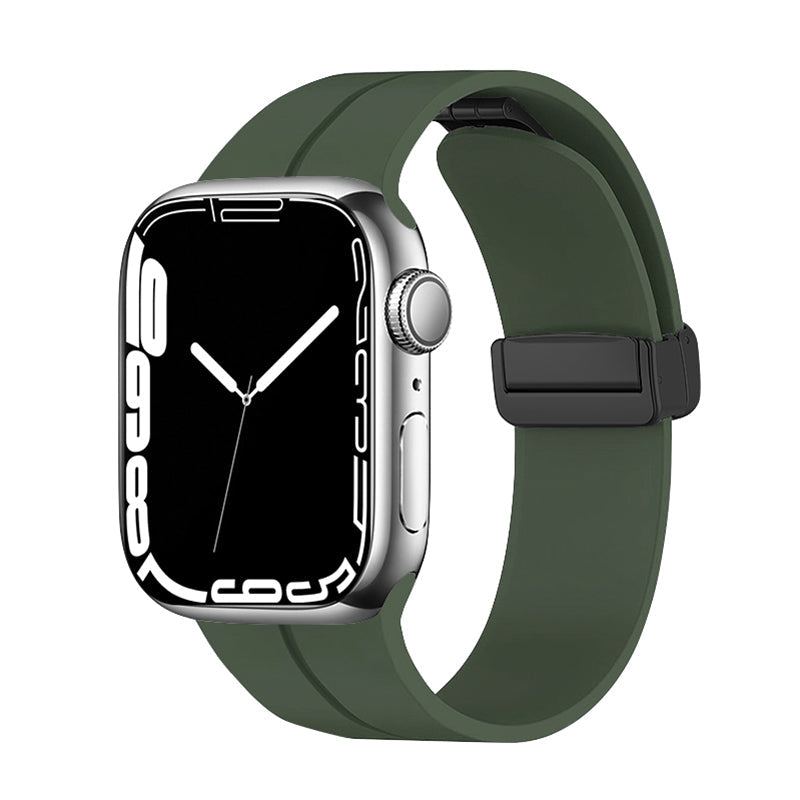 "Foldable iWatch Strap" Magnetic Silicone Loop For Apple Watch