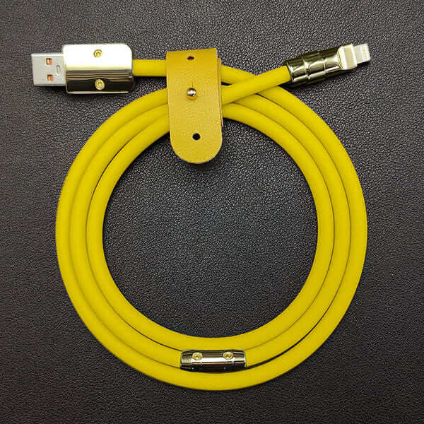 "Golden Chubby" Custom Gilded Fast Charge Cable