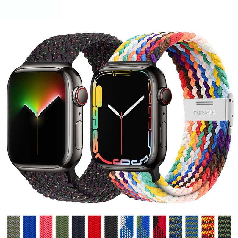 "Gradient iWatch Strap" Cool Woven Loop For Apple Watch