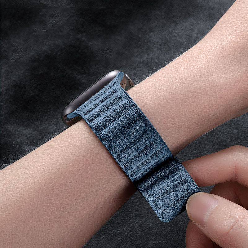 "Magnetic iWatch Band" Alcantara Loop For Apple Watch