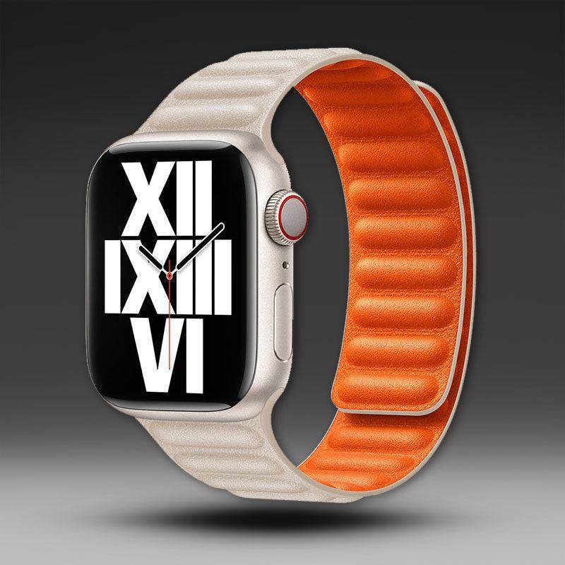 "Magnetic iWatch Band" Leather Loop For Apple Watch