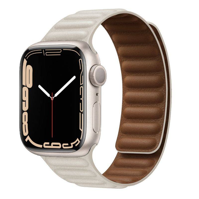 "Magnetic iWatch Band" Leather Loop For Apple Watch