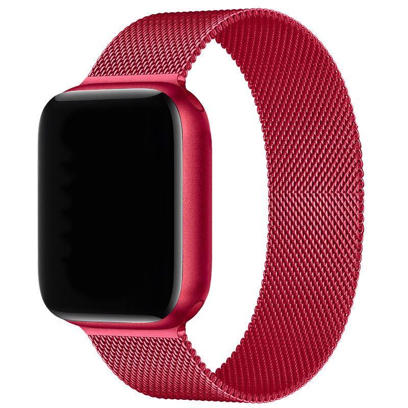 "Magnetic iWatch Strap" Metal Milanese Loop For Apple Watch