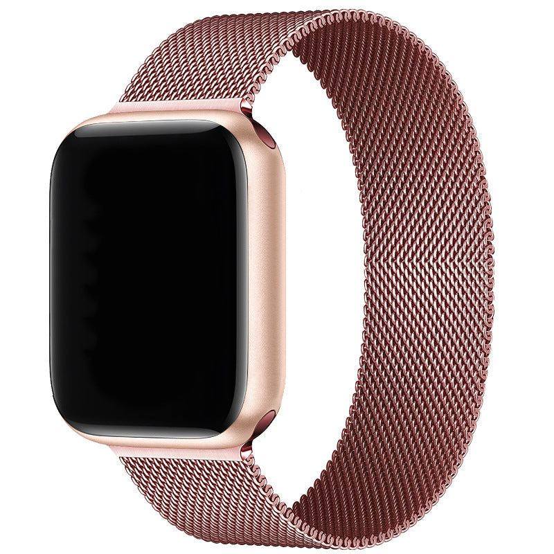 "Magnetic iWatch Strap" Metal Milanese Loop For Apple Watch