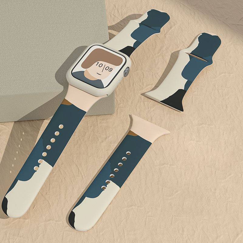 "Morandi iWatch Strap" Breathable Silicone Loop