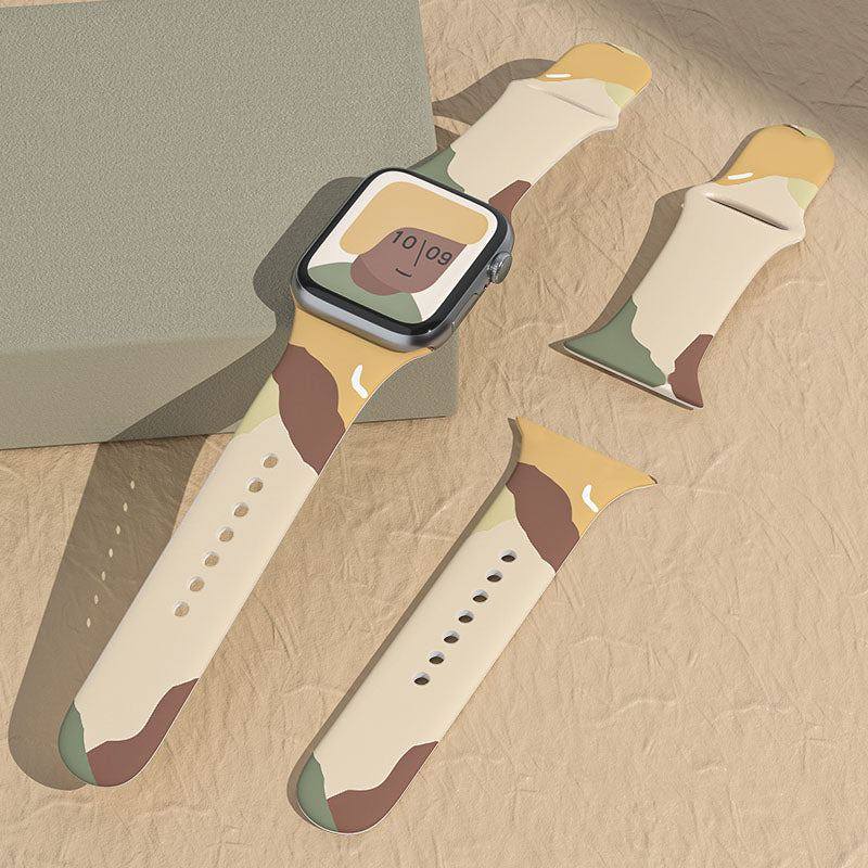 "Morandi iWatch Strap" Breathable Silicone Loop