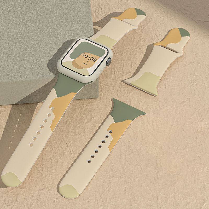 "Morandi iWatch Strap" Breathable Silicone Loop