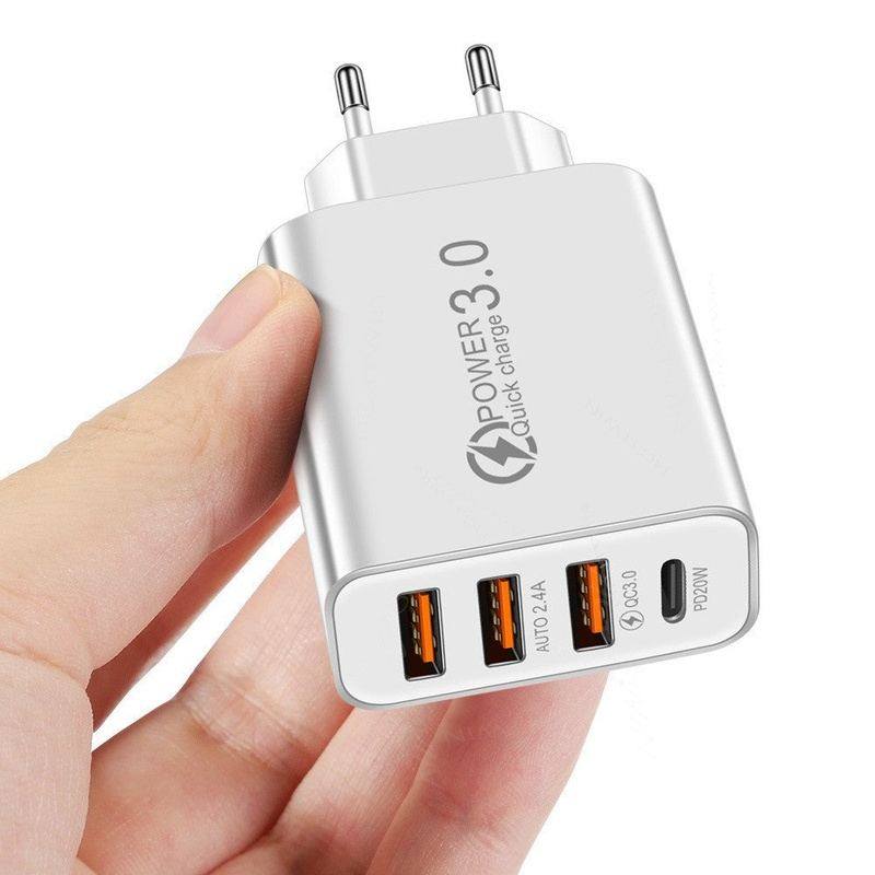 Multi-USB Port Travel Charger