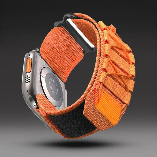 "Outdoor iWatch Strap" Mountaineering Nylon Canvas Loop For Apple Watch