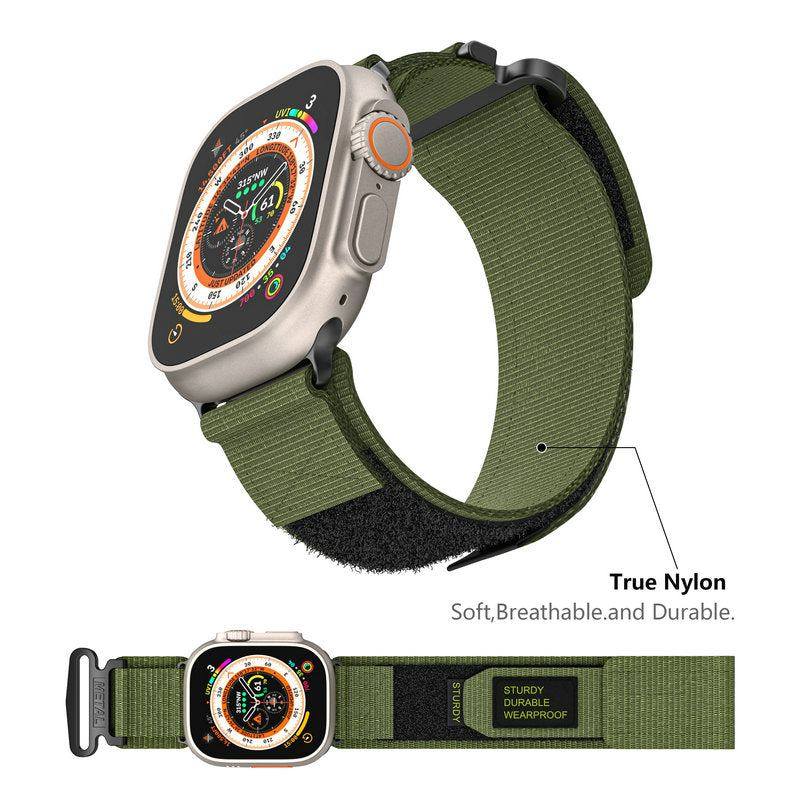 "Outdoor iWatch Strap" Nylon Canvas Loop For Apple Watch