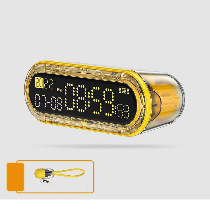 "See Through Me" 5000mAh Power Bank Electronic Clock