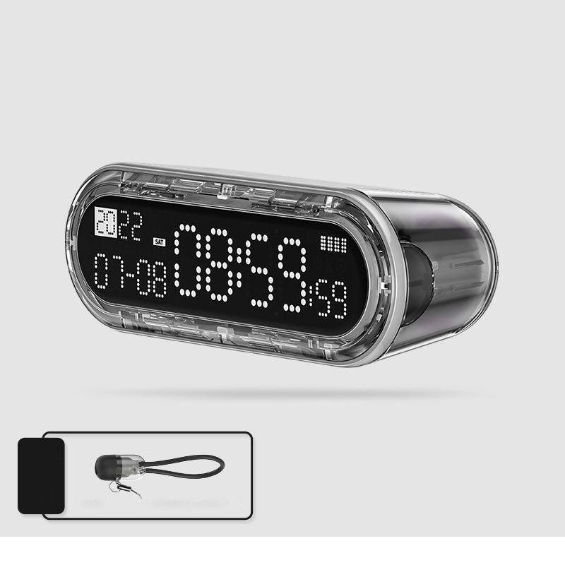 "See Through Me" 5000mAh Power Bank Electronic Clock