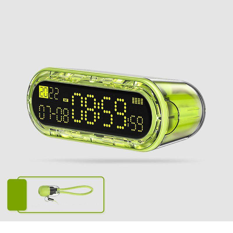 "See Through Me" 5000mAh Power Bank Electronic Clock