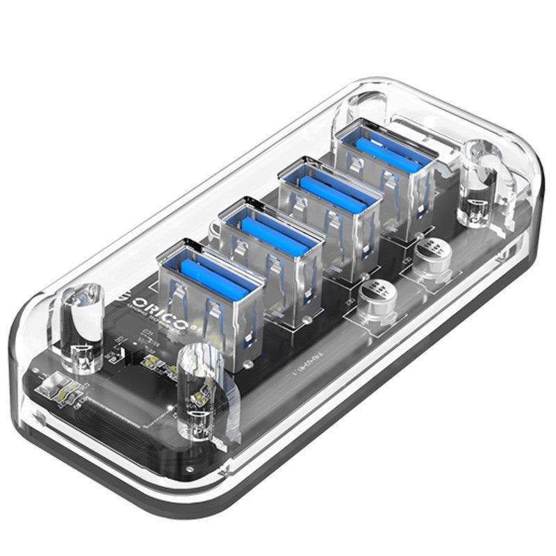 "See Through Me" 7-in-1 USB3.0 Hub