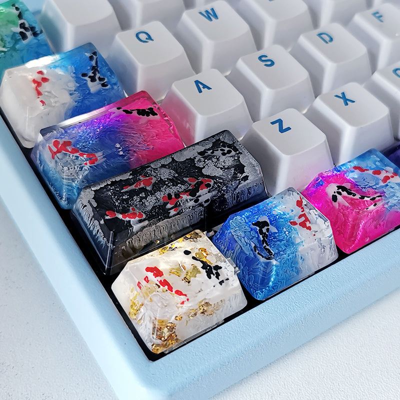 "See Through Me" Handmade Customized Resin Keycap