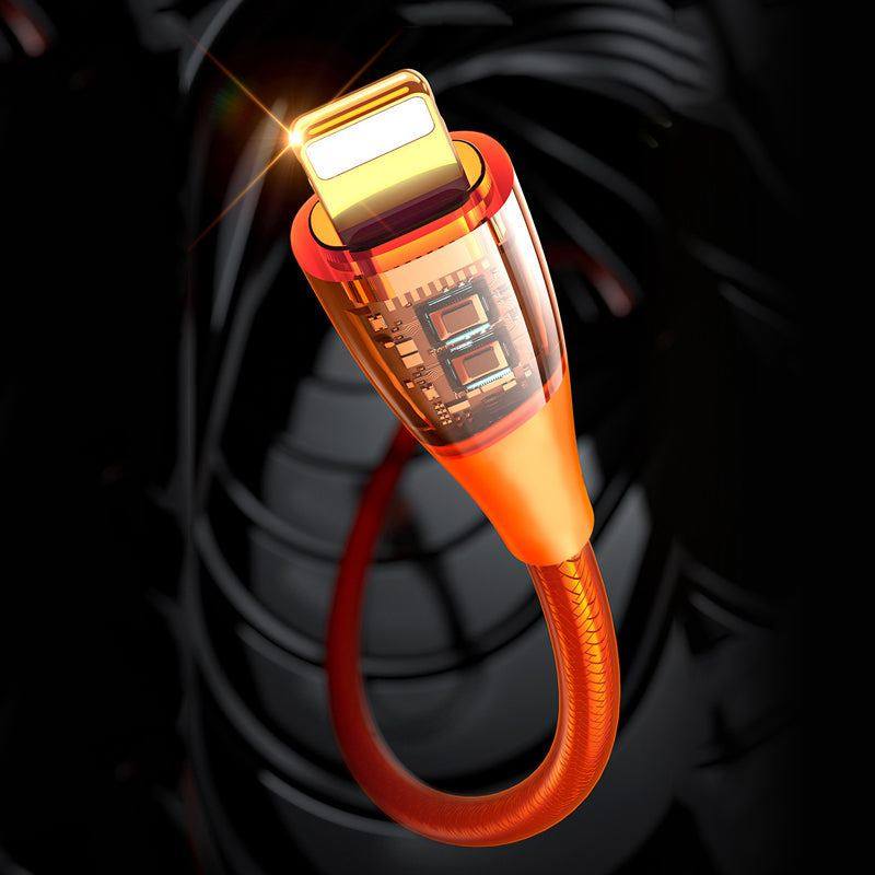 "See Through Me" Transparent Charge Cable