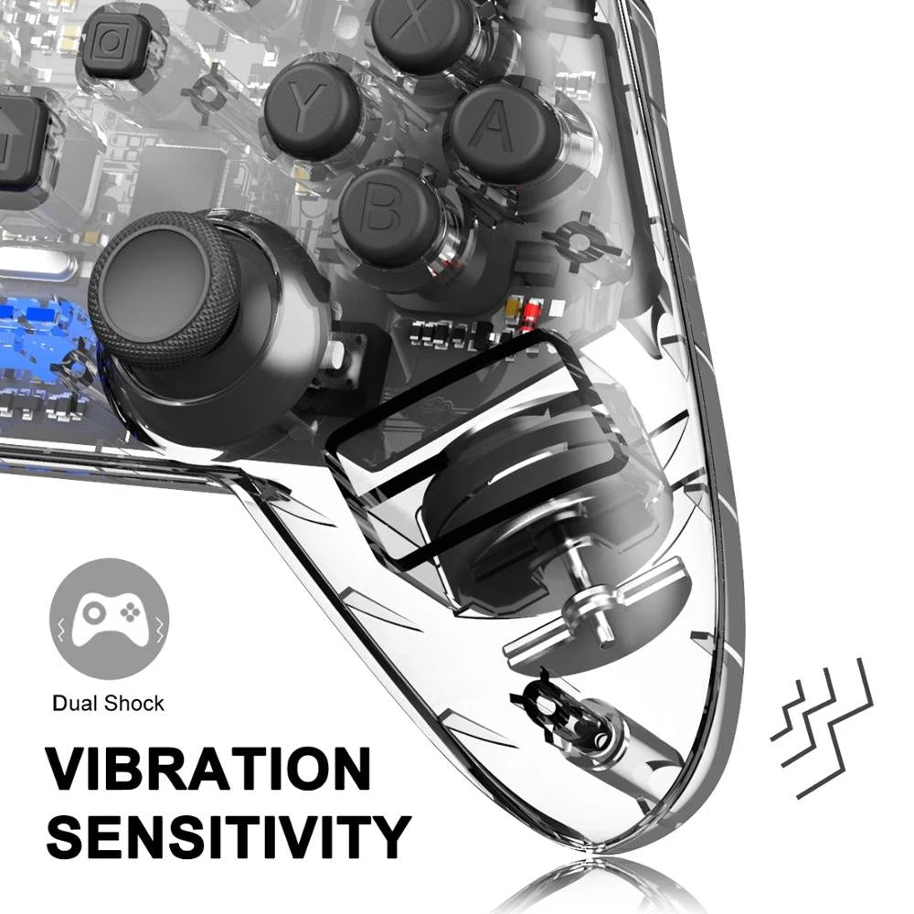 "See Through Me" Wireless Bluetooth Gamepad