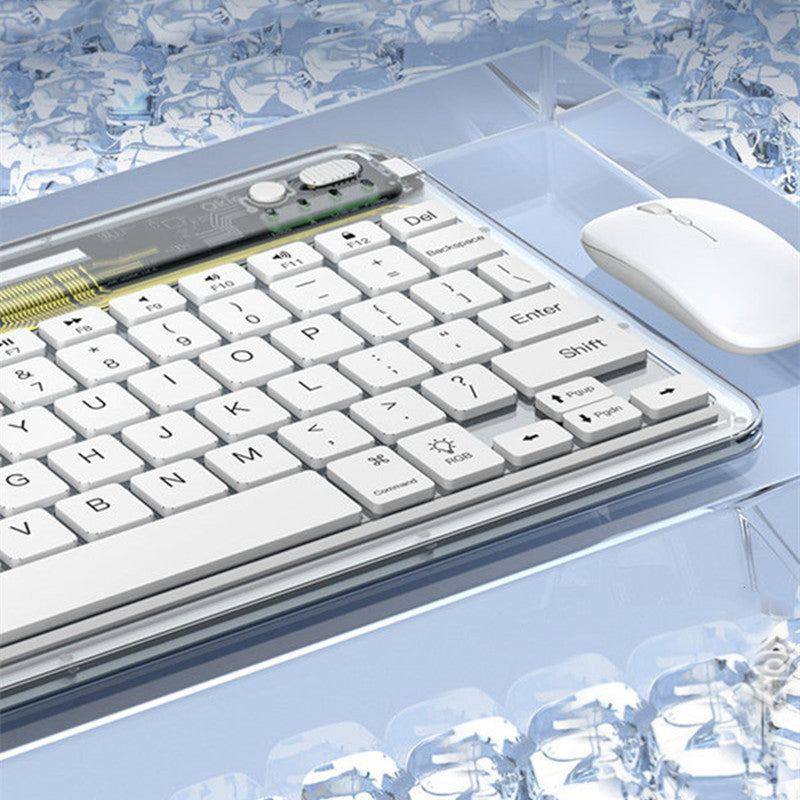 "See Through Me" Wireless Bluetooth Keyboard