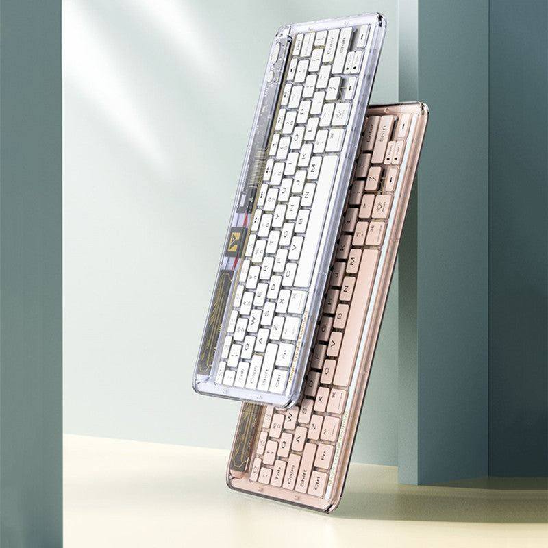 "See Through Me" Wireless Bluetooth Keyboard