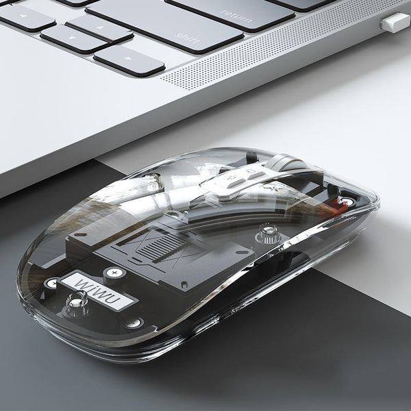 "See Through Me" Wireless Silent Bluetooth Mouse