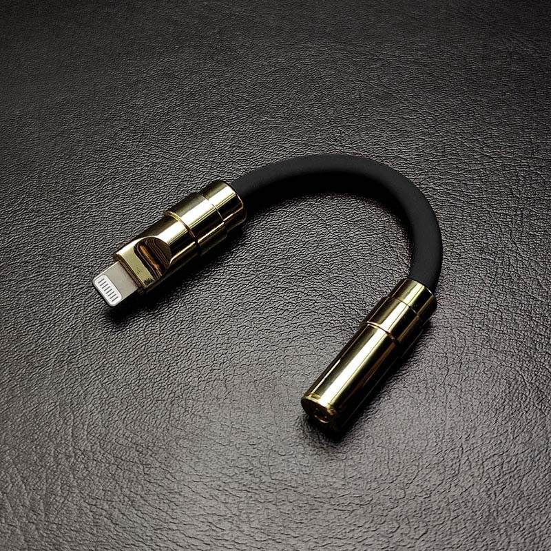 "U Chubby" C & Lightning to 3.5mm Audio Adapter