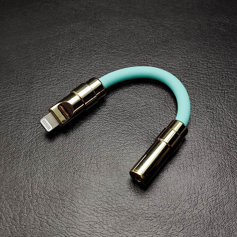 "U Chubby" C & Lightning to 3.5mm Audio Adapter