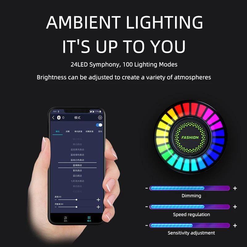 "Vibe" LED Car Aroma Lamp