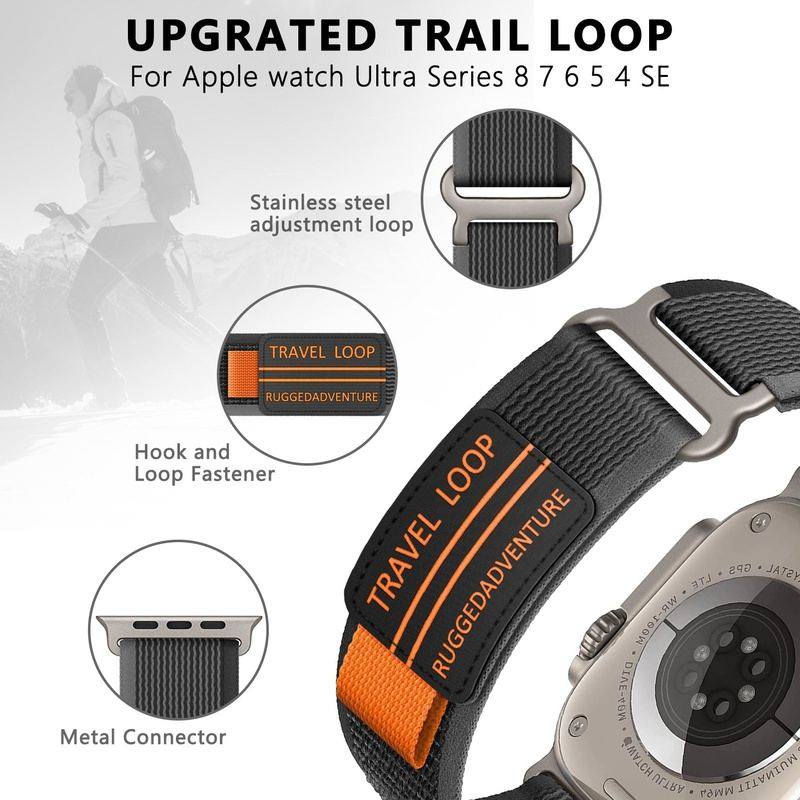 "Wild Trail iWatch Strap" Nylon Loop